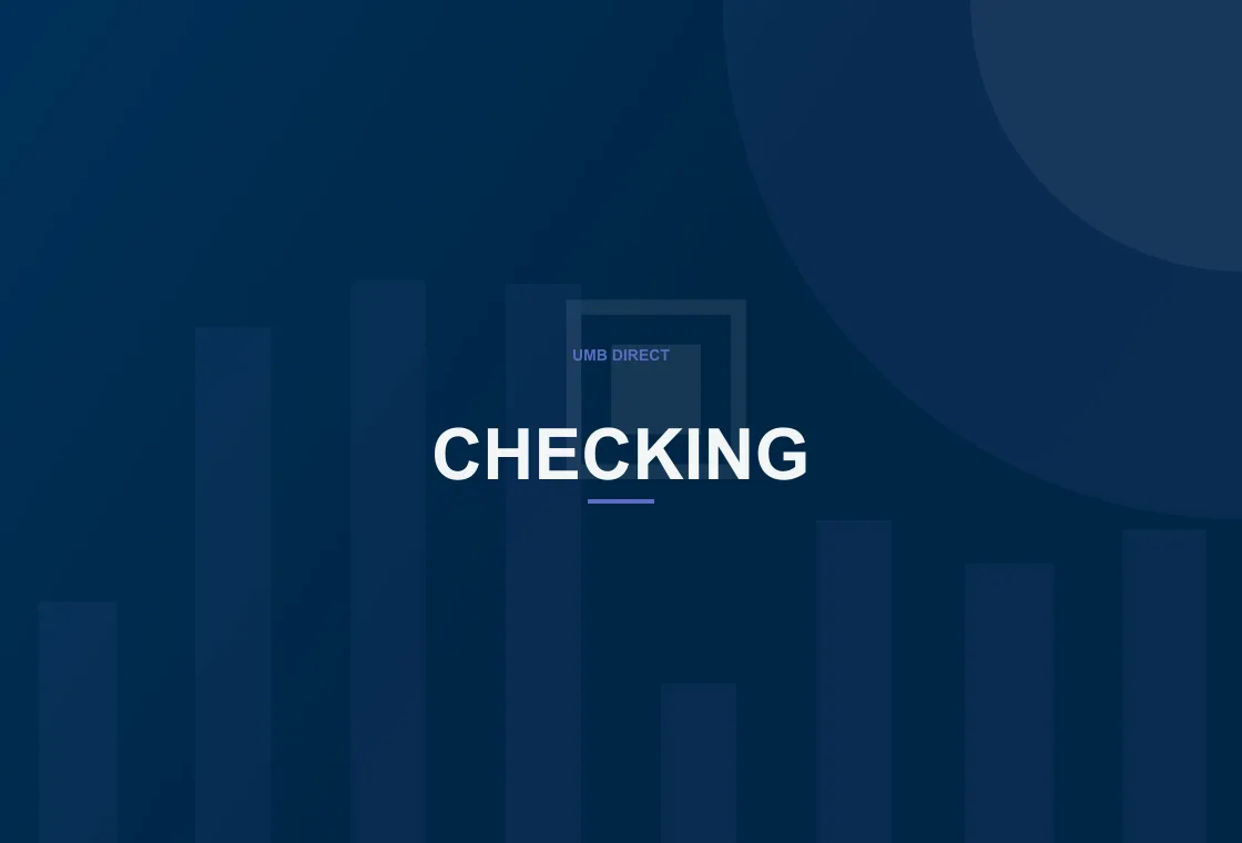 UMB Direct customer scanning checking payment history in digital banking