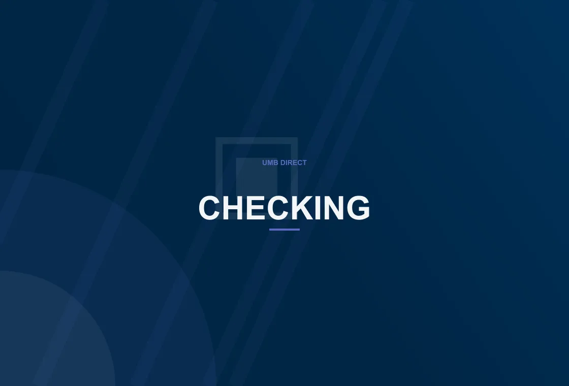 UMB Direct customer scanning checking payment history in digital banking