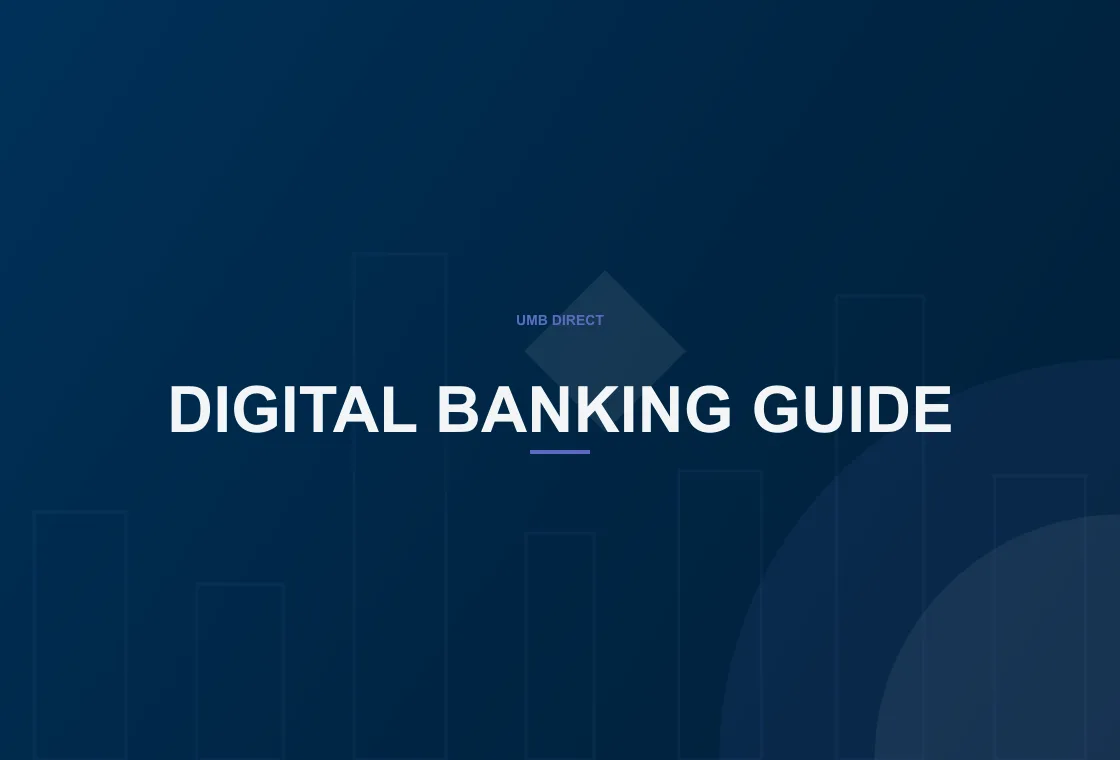 UMB Direct member checking When to use the web versus the app features in online banking
