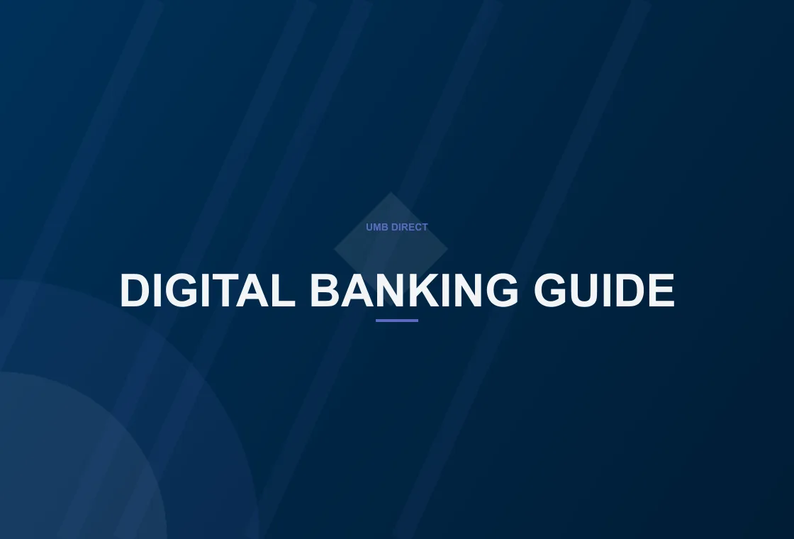 UMB Direct online banking user viewing How do you complete online banking enrollment account information