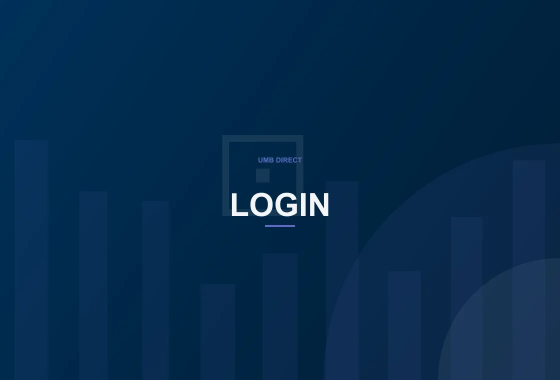 UMB Direct member checking account locked instructions on screen
