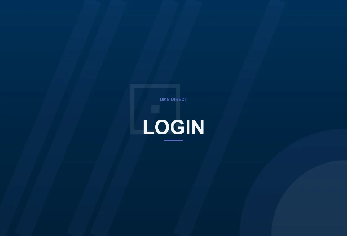 UMB Direct customer finding UMB Direct Login guidance banking entry points