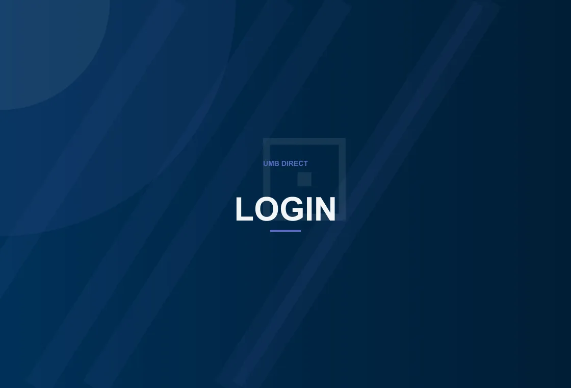 UMB Direct credential-free help page for Protecting Your Sign-In Credentials and Personal Data