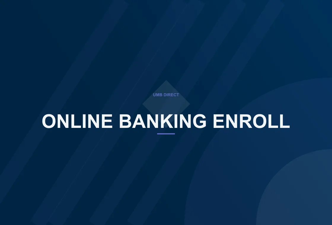 UMB Direct customer following online banking enrollment steps on a phone