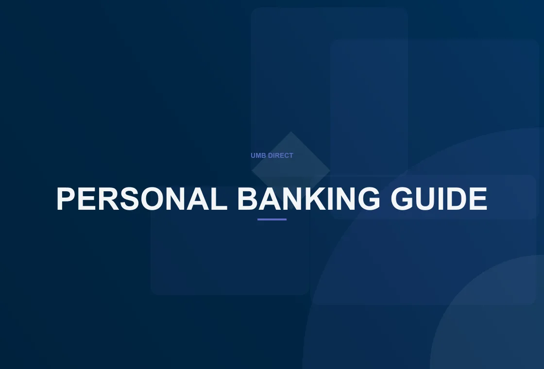 UMB Direct member exploring direct deposit through secure online banking